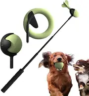 Dog Ball Launcher Stick, Dog Ball Launcher | Interactive Dog Toy Launcher - Puppy Ball Toss Stick Retractable Non-slip Grip Dog Ball Launcher