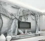 Tree Roots Removable Wall Mural B31