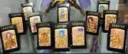 Anime Oil Lighter Saint Seiya Collection Oil Lighter 12 Set Japanese Product