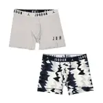 【NIKE 耐吉】內褲 JORDAN FLIGHT COTTON STRETCH BOXER 男款 灰黑 針織 四角褲(JD2433067AD-001)