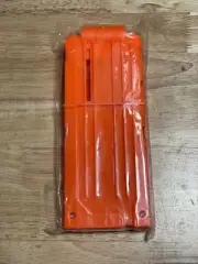 Nerf N-Strike Elite 12 Foam Dart Clip Magazine Orange ~ New Never Used