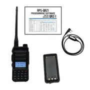 Explorer QRZ-1 HT Radio w/ Prog. Software/Cable and USB-C Direct-Charge Battery