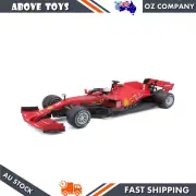 Bburago Diecast Model Ferrari Racing 2020 F1 SF-1000 #5 Austrian GP Vettel 1:18