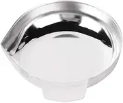 [Sluffs] Shopping Spree Tray for Electronic Scale, Digital Scale Pan Stainless Steel Digital Scale Pan for Weighing Precious Gems Jewelry Diamond Electronic Balance