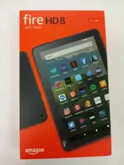 Amazon Fire HD 8 10th Generation Tablet 32 GB Wi-Fi 8” High-Def Display - Black.