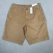 American Eagle Shorts Mens 30 (Fits 29) Khaki Tan Next Level Flex 9" Inseam New