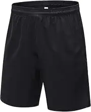 [JEShifangjiusu] Men's Fitness Shorts Outdoor Leisure Basketball Training Shorts Solid Color Jogging 5-Point Shorts