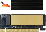 EZDIY-FAB NVME Pcie 4.0 Adapter, M.2 NVME SSD to PCI Express Adapter with Heat S