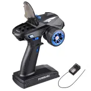 DumboRC X6 2.4GHz 6CH FHSS Radio Transmitter Support Gyro Sensitivity Adjustment with X6FG RC Receiver for JJRC Q65 MN-9