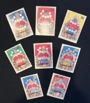 1989 Topps Nintendo Lot ( 8 ) Mike Tysons Punch- Out Scratch Off - Unscratched