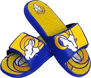 FOCO NFL Boys NFL Kids Team Logo Sport Shower Gel Slide Flip Flop Sandals