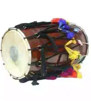 PERCUSSION INDIAN MANGO WOOD BIG SIZE DHOL PUNJABI DRUM SET WITH BEST QUALITY.