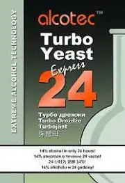 NEW Alcotec Express 24hr Turbo Yeast (250g)
