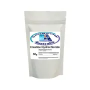 CREATINE HYDROCHLORIDE - 50 GRAMS - 100% PURE POWDER - CONCRET HCL