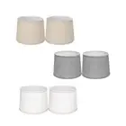 2x Table Lamp Shade Chandelier Shade Light Cover Modern Desk Light Lampshade for