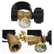 Small Brass Metal Adapter For Propane Tank Gas Tank Camping Replace Outdoor