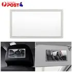 Stainless Steel Cosmetic Mirror Car Sun Visor Makeup Mirror (110x65mm)