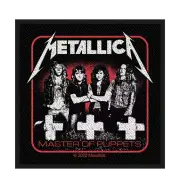 METALLICA - 'Master Of Puppets Band' Patch