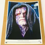 Topps Star Wars Living Set 10x14 Fine Art Print Poster Emperor Palpatine New