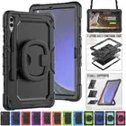 For Samsung Galaxy Tab S9 FE+ Plus S10 Ultra Shockproof Screen Case Stand Cover