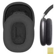 Geekria Protein Leather Ear Pads for Airpods MAX Headphones (Black)