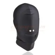 Binding Head Hood Harness Zip Open Mouth Mask Restraints Roleplay Headgear