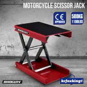Motorbike Stand Motorcycle Jack Hoist Scissor Lifter Table Repair Work Bench
