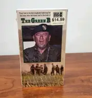 THE GREEN BERETS New Sealed VHS 1992 Release JOHN WAYNE Warner Bros.