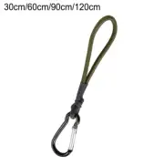 Adjustable 120cm Carabiner Bungee Cord Elastic Strap with Karabiner Hook