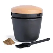 Cast Iron Spice Grinder - Manual Pepper Mill for Herb, Spice, Salt Grinding -...