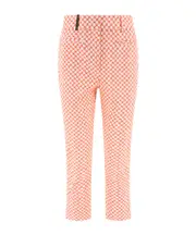 Polka dot casual pants IT40,IT38 Pink