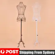 Metal Female Mannequin Dressmaker Inor Wire Model Adjustable Display Torso Tailo