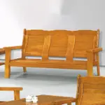 【MUNA 家居】321型實木組椅/三人椅(實木沙發 全組沙發 三人椅)
