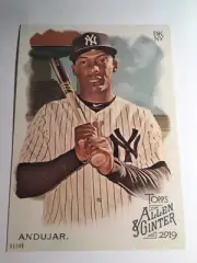 2019 Topps Allen & Ginter Jumbo 5x7 Miguel Andujar Yankees 124 05/49