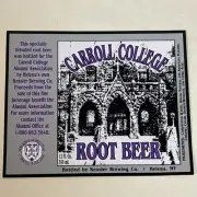 Kessler Brewing Co. Carroll College Label Root Beer Helena, Montana #7