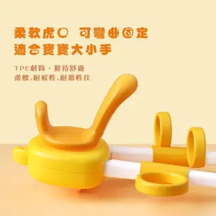 【學習神器】小鴨兒童訓練餐具3件組-附收納盒(學習筷 輔助筷 幼兒 湯匙 叉子 環保餐具 輔食 訓練)