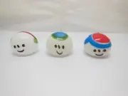 12 Funny Squishy Snowman Sticky Venting Balls Mixed