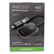 Wireless Carplay Adapter WL01-C Converts Wired to Wireless for iPhone 6 and Up