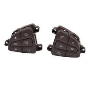 Car MultiFunction Steering Wheel Control Switch Buttons for C GLC Class W205 A0999050200 A099905030 Brown