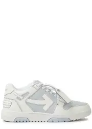 Off-white Out Of Office Panelled Leather Sneakers - Blue - 45 (IT45 / UK11) 45 (IT45 / UK11)