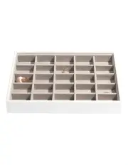 [Stackers] Classic Small Trinkets Layer White Jewellery Box