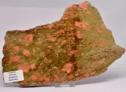 UNAKITE SLICED, PILBARA, WESTERN AUSTRALIA. S885