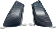 Motorcycle air duct front brake caliper radiator cover suitable,Compatible With BMW S1000R S1000R S1000XR F900R/XR modified carbon fiber(Matte finish)