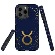 For Apple iPhone 13 Pro Max Case, Armour Back Cover, Taurus Sign