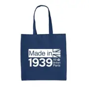 All British Parts 1939 - Canvas Tote Bag - 85th Birthday Gift Present 85 Idea