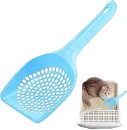 Cat Toilet Skageer -Cat Sand Scoop, Cat Box Skuar, Cat Pupur Scooper Cleaning Supplies Design Panded, E-Engineering Easy Handle, Cat and Kitten Easy to Clean All Kinds of Cat Sand.