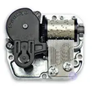 Music Box Parts Mechanism Grey Wind up Sankyo Musical Movement (60 Tunes Option)