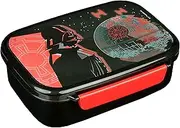 Scooli Star Wars Lunch Box for Children - Darth Vader Sandwich Box With Removable Insert - BPA-Free Plastic - School Nursery