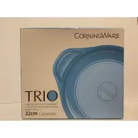 在飛比找蝦皮購物優惠-美國康寧CorningWare 陶瓷不沾鍋22cm雙耳湯鍋