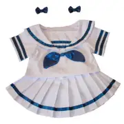 TEDDY BEAR CLOTHES Sailor Girl Outfit fits 16"/40cm BUILD a TEDDY BEAR